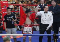 Sẳm Minh Phát chiến thắng TKO trước Gerttipong Kusahwat ở hiệp 2