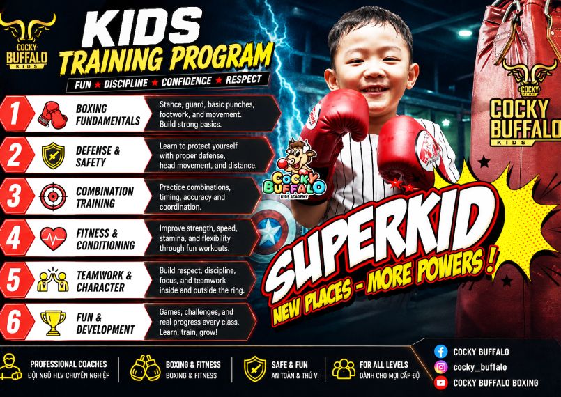 LỊCH TẬP BOXING TRẺ EM
